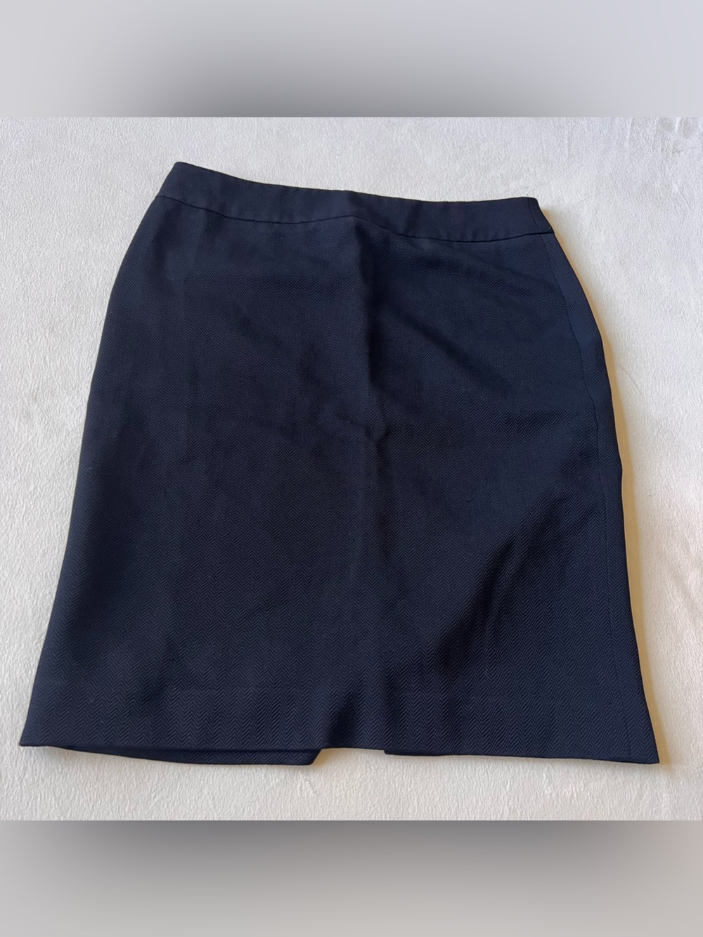 Armani Collezioni black Pencil Skirt Texture Designer Office Career Luxury